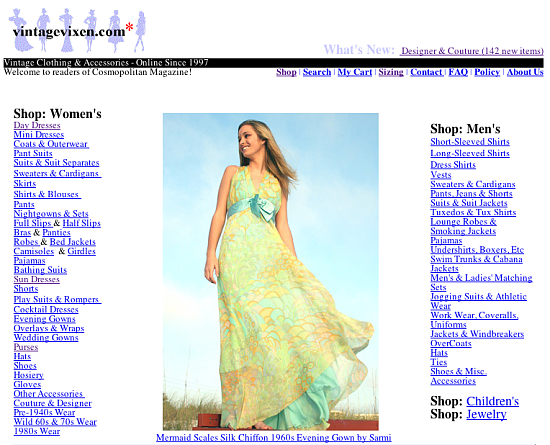 Fab Site: VintageVixen.com